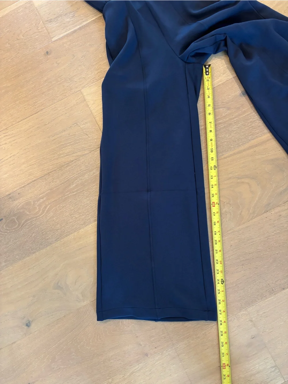 SPANX AirEssentials Shawl Collar Half Zip Jumpsuit XS petite Timeless Navy NWT